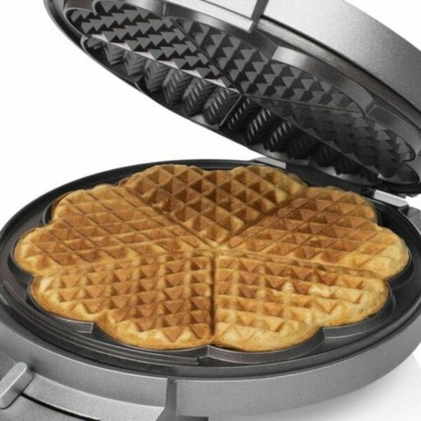Waffeleisen Princess Princess 132380 Schwarz Silberfarben Stahl 1200 W – Bild 4