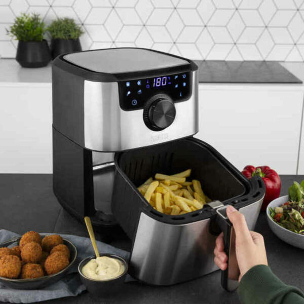 Heißluftfritteuse Princess 182033 Silberfarben 1500 W 4,5 L – Bild 2