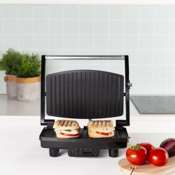 Kontaktgrill Tristar GR-2856 1000W Schwarz Stahl 28 x 19 cm – Bild 5