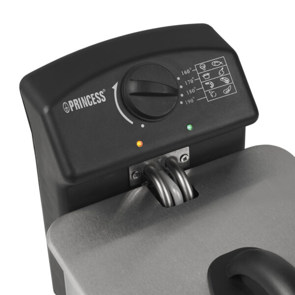 Fritteuse Princess 182642 Freidora 2000 W 4 L Schwarz – Bild 2