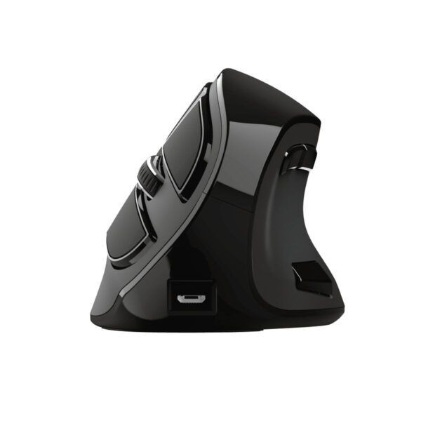 Schnurlose Mouse Trust Voxx Ergonomisch Vertikal Bluetooth Aufladbar Schwarz 2400 dpi – Bild 7