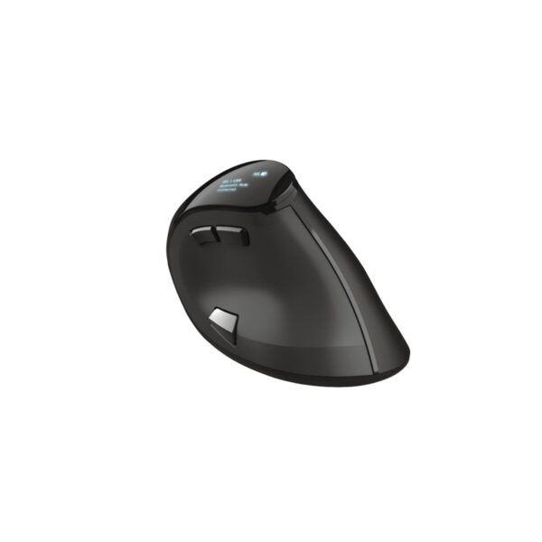 Schnurlose Mouse Trust Voxx Ergonomisch Vertikal Bluetooth Aufladbar Schwarz 2400 dpi – Bild 4