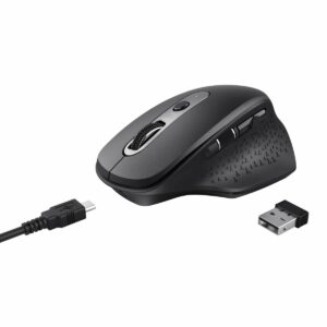 Schnurlose Mouse Trust Ozaa Schwarz 2400 dpi