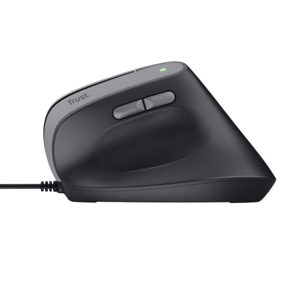 Ergonomische optische Maus Trust 25144 Schwarz 2400 dpi – Bild 2