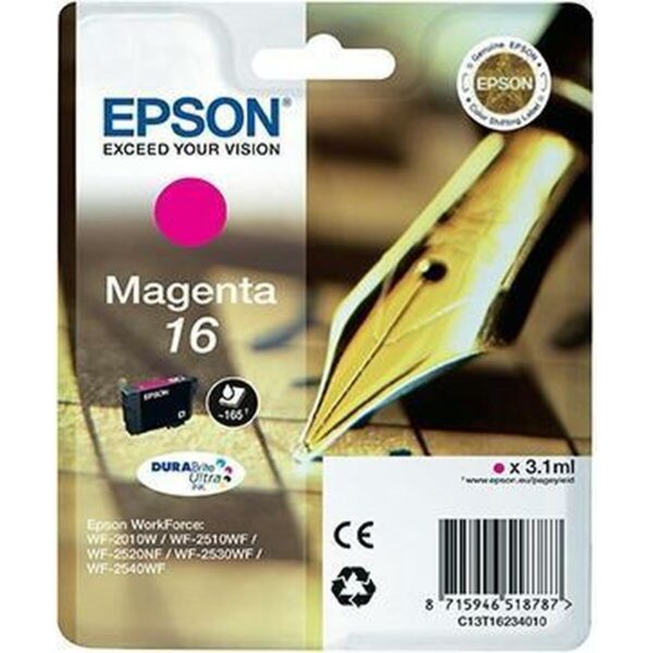 Original Tintenpatrone Epson Cartucho 16 magenta Magenta – Bild 2