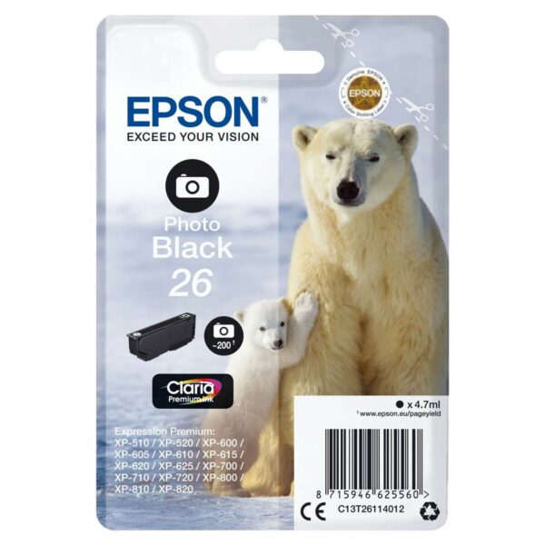 Original Tintenpatrone Epson 235M260 Schwarz – Bild 2