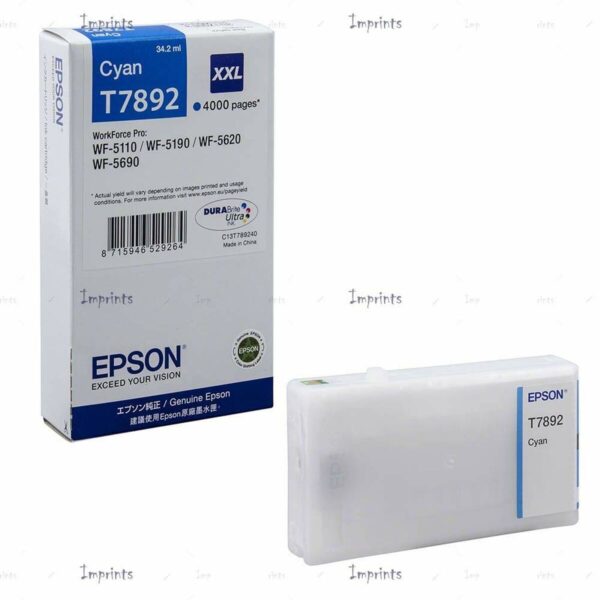 Original Tintenpatrone Epson T789240 Türkis – Bild 2