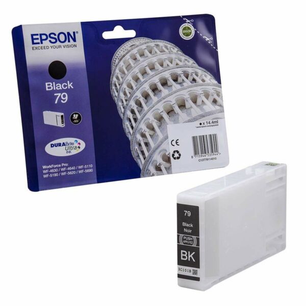 Original Tintenpatrone Epson C13T79114010 Schwarz (1 Stück) – Bild 2
