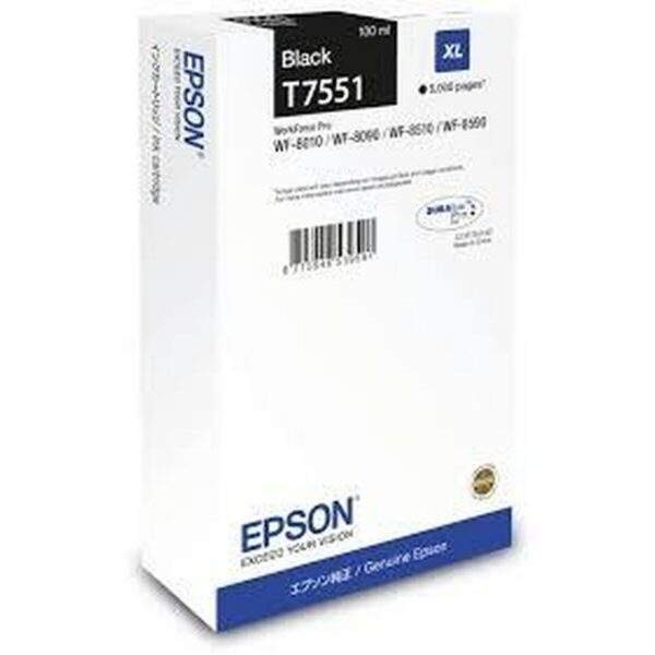 Original Tintenpatrone Epson T7551 Schwarz – Bild 2
