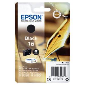 Original Tintenpatrone Epson C13T16214012 Schwarz