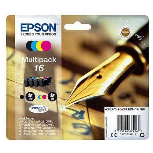 Original Tintenpatrone Epson Multipack 16 Schwarz – Bild 3