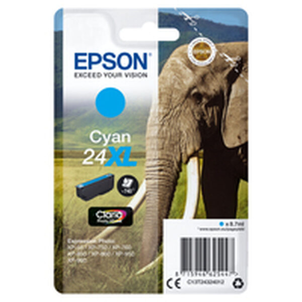 Original Tintenpatrone Epson C13T24324012 Türkis – Bild 3