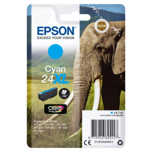 Original Tintenpatrone Epson C13T24324012 Türkis