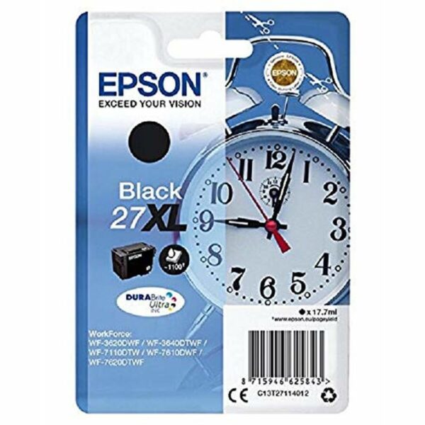 Original Tintenpatrone Epson C13T27114012 Schwarz – Bild 2