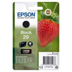 Original Tintenpatrone Epson 29 K Schwarz