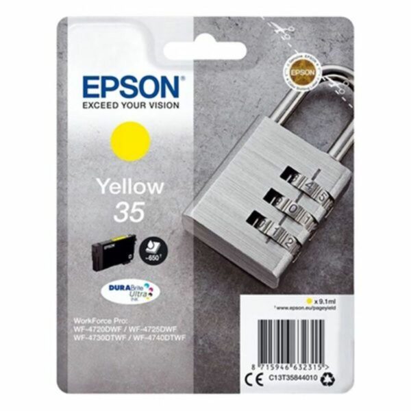 Original Tintenpatrone Epson C13T35944010 Gelb – Bild 2