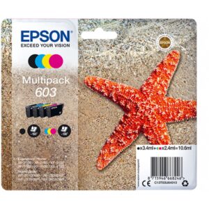 Original Tintenpatrone Epson 603 Bunt Schwarz/Zyanblau/Magenta/Gelb