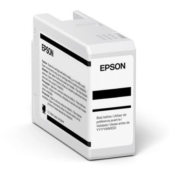 Original Tintenpatrone Epson T47A7 Schwarz Grau 50 ml – Bild 2