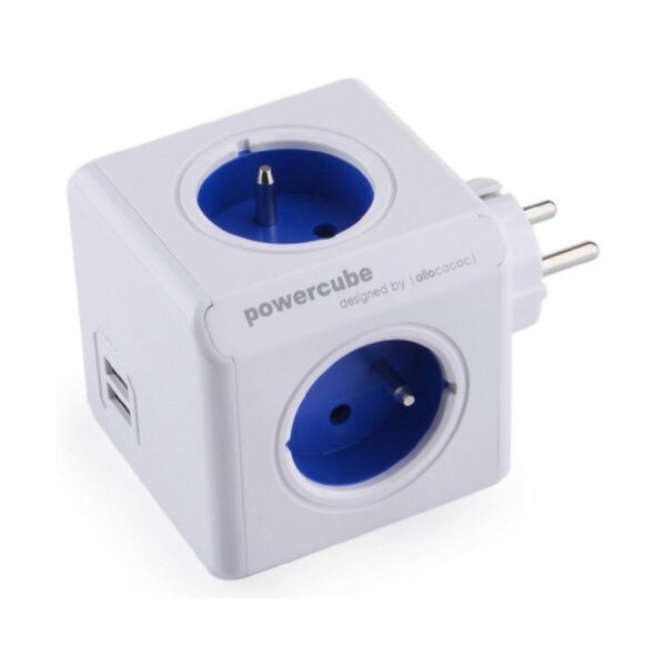 Würfel mit Steckdosenanschluss Allocacoc PowerCube Original USB (E)