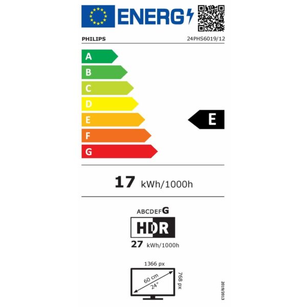 Smart TV Philips 24PHS6019/12 HD LED 24" – Bild 2