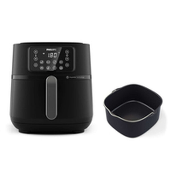 Heißluftfritteuse Philips HD9285/93 Schwarz Silberfarben 2000 W 1,4 Kg 7,2 L – Bild 3