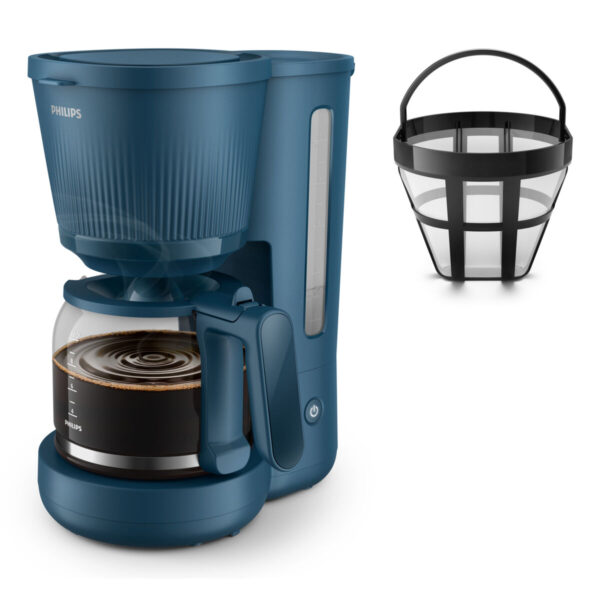 Filterkaffeemaschine Philips HD7411/70 Blau 1,3 L – Bild 2