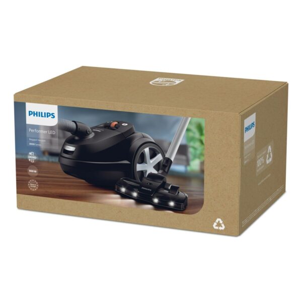 Staubsauger mit Beutel Philips XD8122/10 Schwarz 900 W – Bild 7