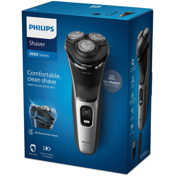 Elektrischer rasierapparat Philips S3143/00 1 Stücke – Bild 3