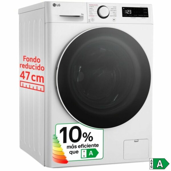 Waschmaschine LG F2WR5S09A0W 60 cm 1200 rpm 9 kg – Bild 2