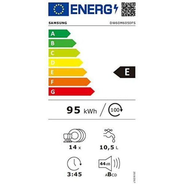Geschirrspüler Samsung DW60M6050FS  60 cm (60 cm) – Bild 3