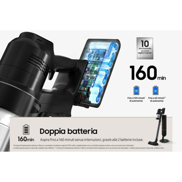 Handstaubsauger Samsung VS28C9784QK/WA Schwarz – Bild 2