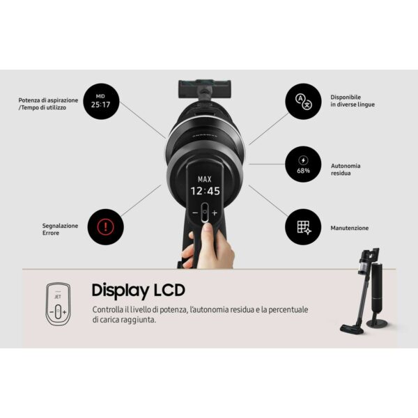 Handstaubsauger Samsung VS28C9784QK/WA Schwarz – Bild 8