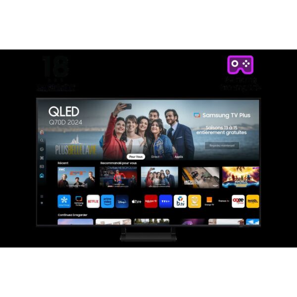 Smart TV Samsung TQ75Q70DATXXC 4K Ultra HD HDR QLED AMD FreeSync 75" – Bild 7