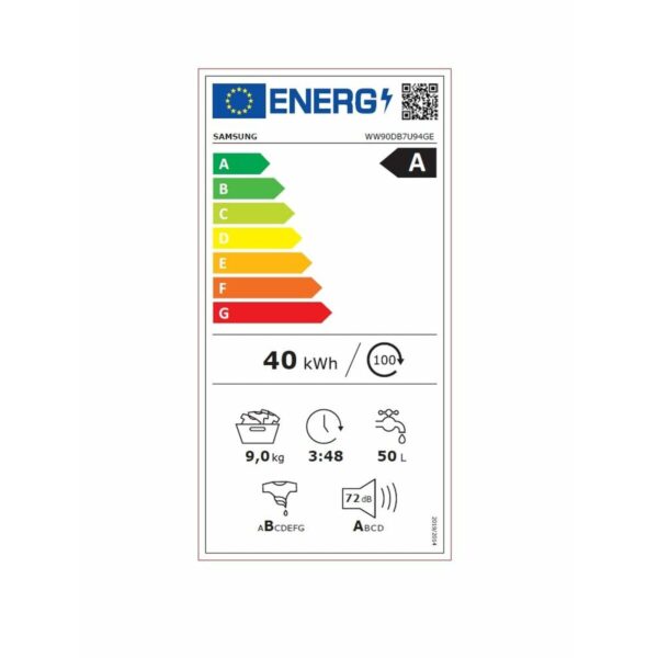 Waschmaschine Samsung WW90DB7U94GEU3 60 cm 1400 rpm 9 kg – Bild 7