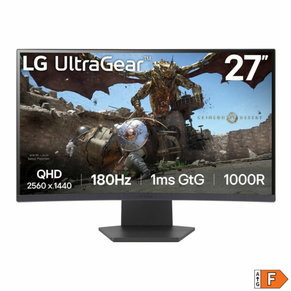 Gaming-Monitor LG 27GS60QC-B Full HD 27" 180 Hz – Bild 7