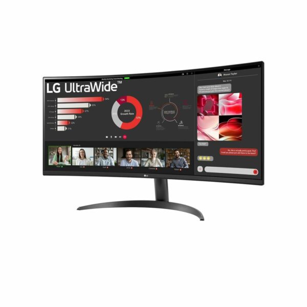 Monitor LG 34WR50QK-B 34" 4K Ultra HD LCD Wide Quad HD – Bild 5