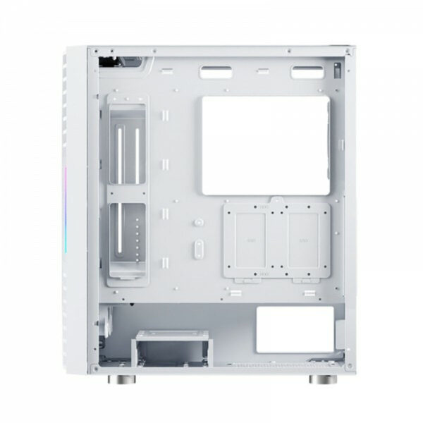 ATX Semi-Tower Gehäuse Nfortec NF-CS-NERVIA-W Weiß – Bild 6