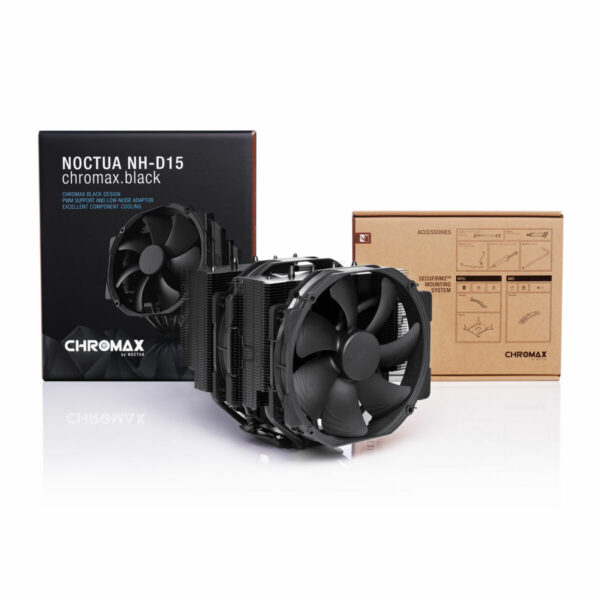 CPU-Kühler Noctua NH-D15 chromax.black – Bild 3