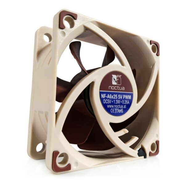 Box Ventilator Noctua NF-A6X25 PWM 5V Ø 6 cm (1 Stück) – Bild 2