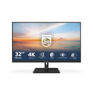 Monitor Philips 32E1N1800LA/00 4K Ultra HD 31,5″ 60 Hz 50-60 Hz