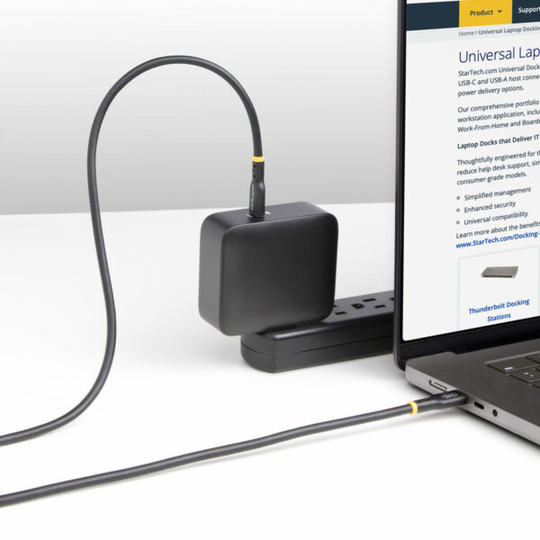 USB-Kabel Startech USB2EPR4M Schwarz – Bild 3