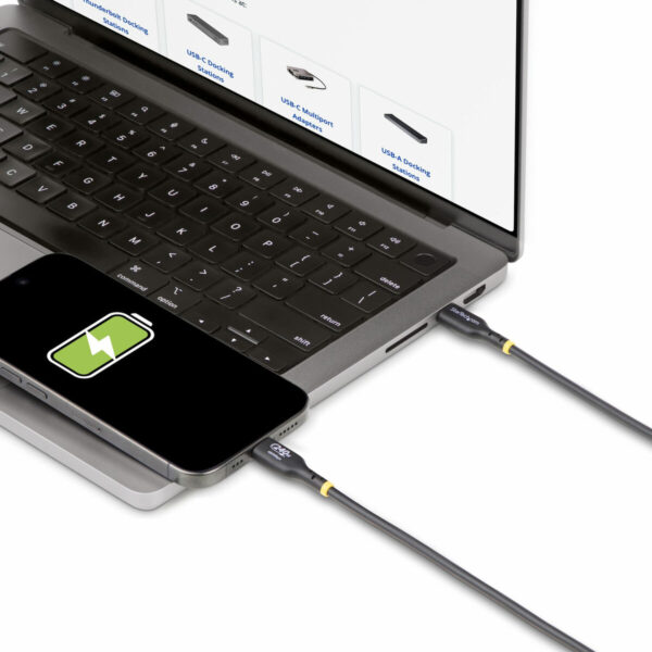 USB-Kabel Startech USB2EPR4M Schwarz – Bild 2