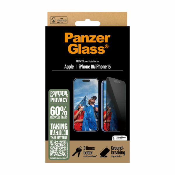 Bildschirmschutz Panzer Glass P2861 Apple – Bild 2