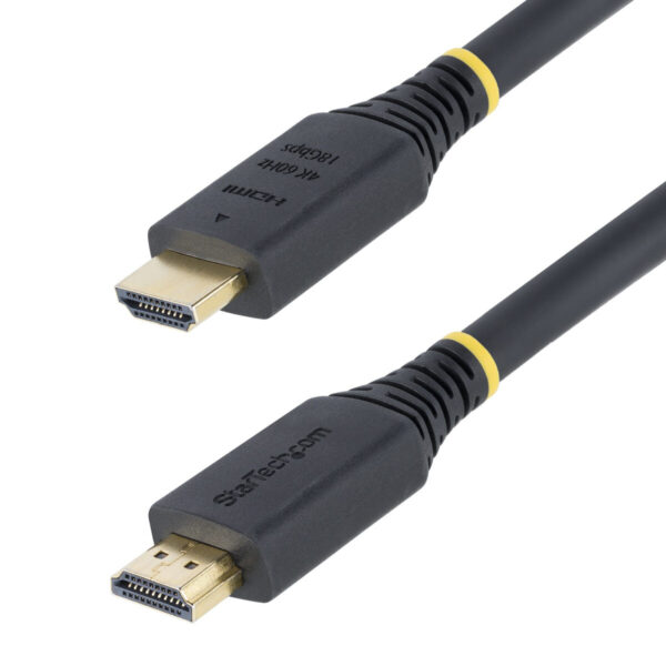 Laptopladekabel Startech HDMI2-CABLE-4K60-5M – Bild 2
