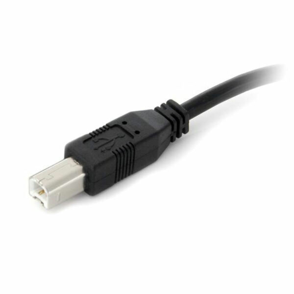 USB A zu USB-B-Kabel Startech USB2HAB30AC          Schwarz – Bild 3