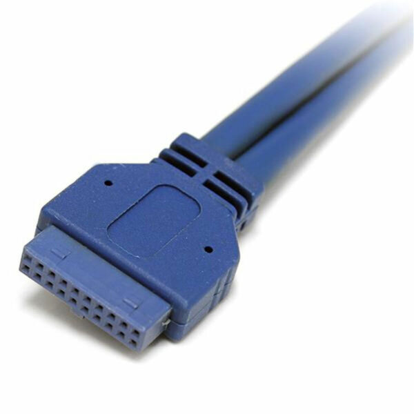 USB-Kabel Startech USB3SPLATE           IDC Blau – Bild 2