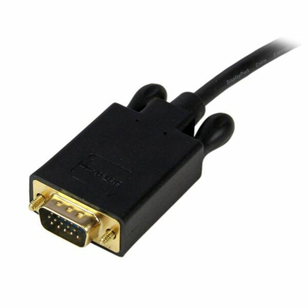 DisplayPort-zu-VGA-Adapter Startech DP2VGAMM6B           (1,8 m) Schwarz 1.8 m – Bild 2