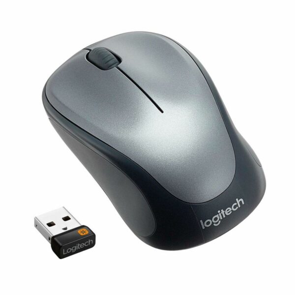 Schnurlose Mouse Logitech M235 Grau Schwarzweiß 1000 dpi – Bild 2