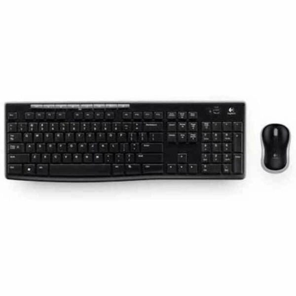 Mouse und Tastatur Logitech LGT-MK270-US Schwarz QWERTY Qwerty US – Bild 3