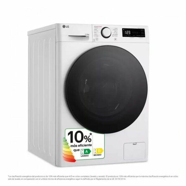 Intelligente Waschmaschine-Trockner LG F4DR6011AGW 11 kg/6 kg 1400 rpm